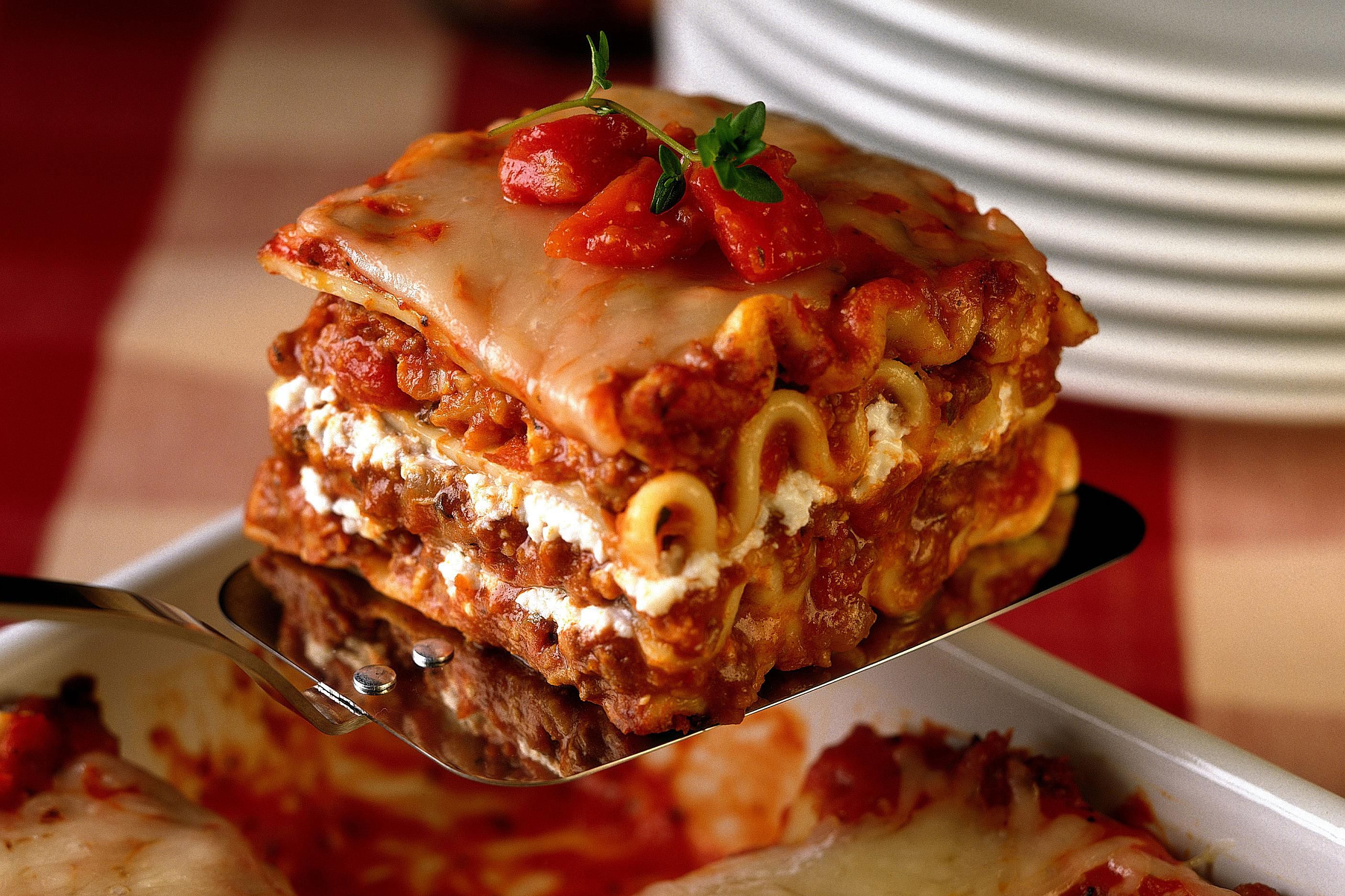 This is a picture of lasagna